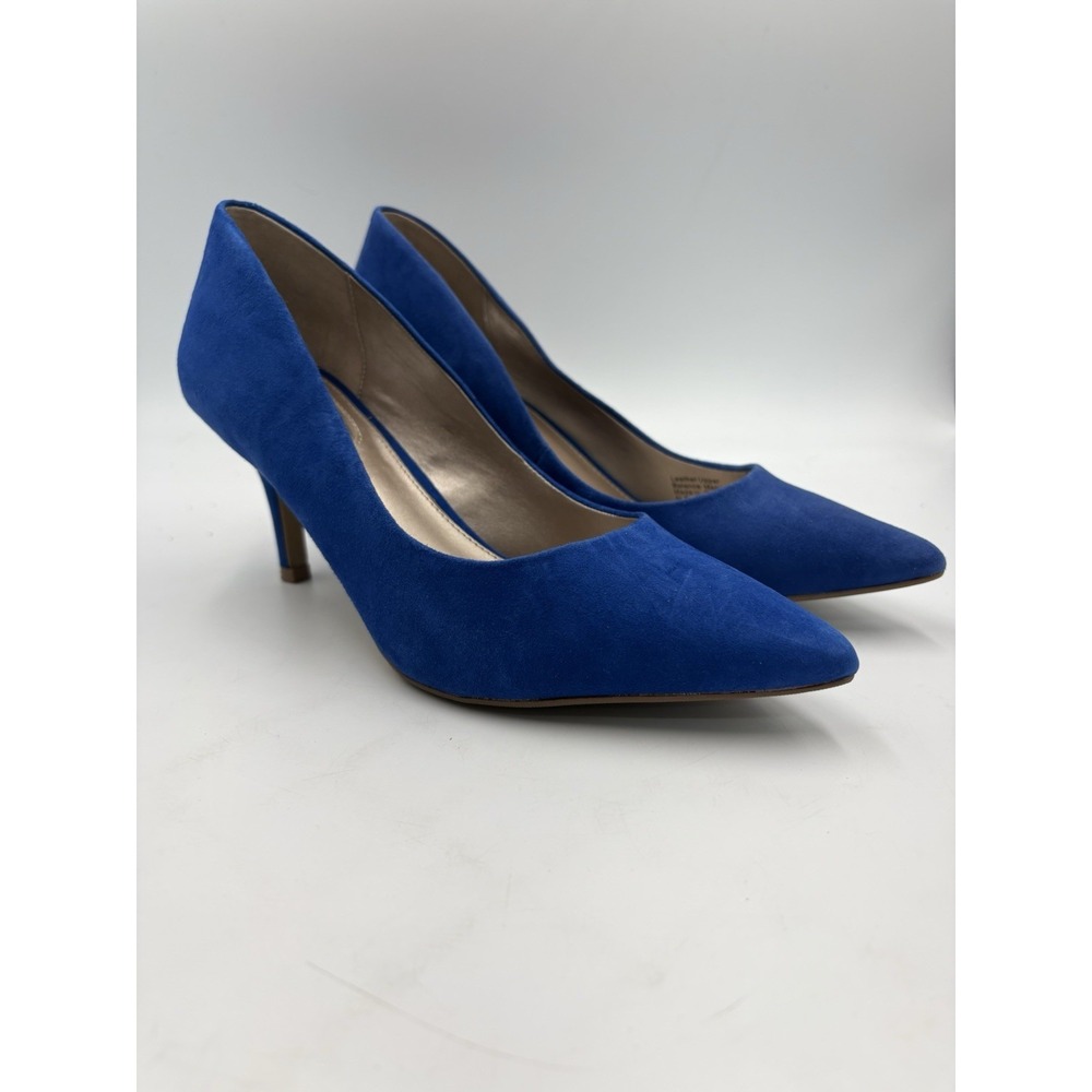 Alfani Step 'n Flex Suede Pointed-Toe Pump